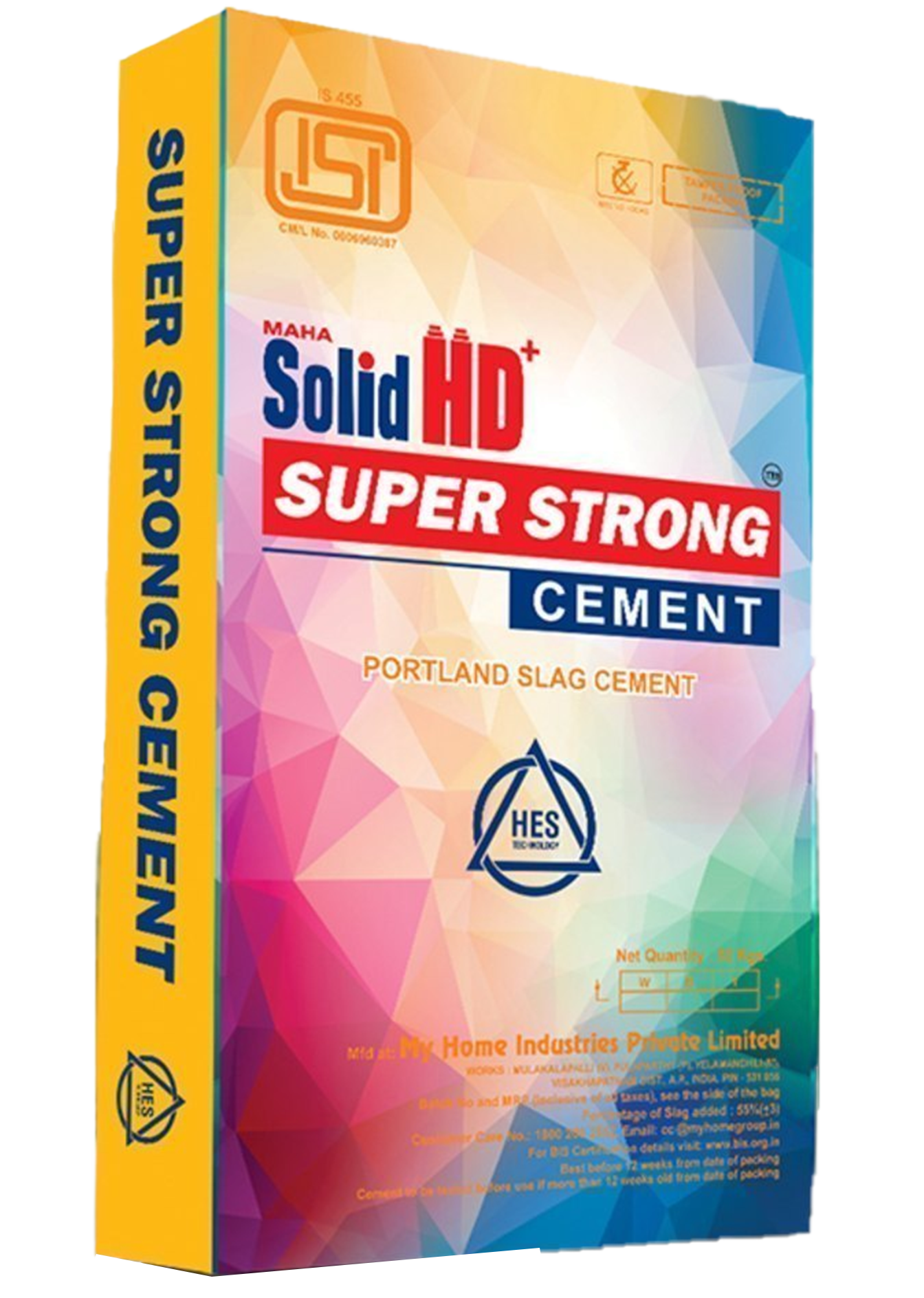 Maha Cement - Solid HD+ Super Strong Cement Bag