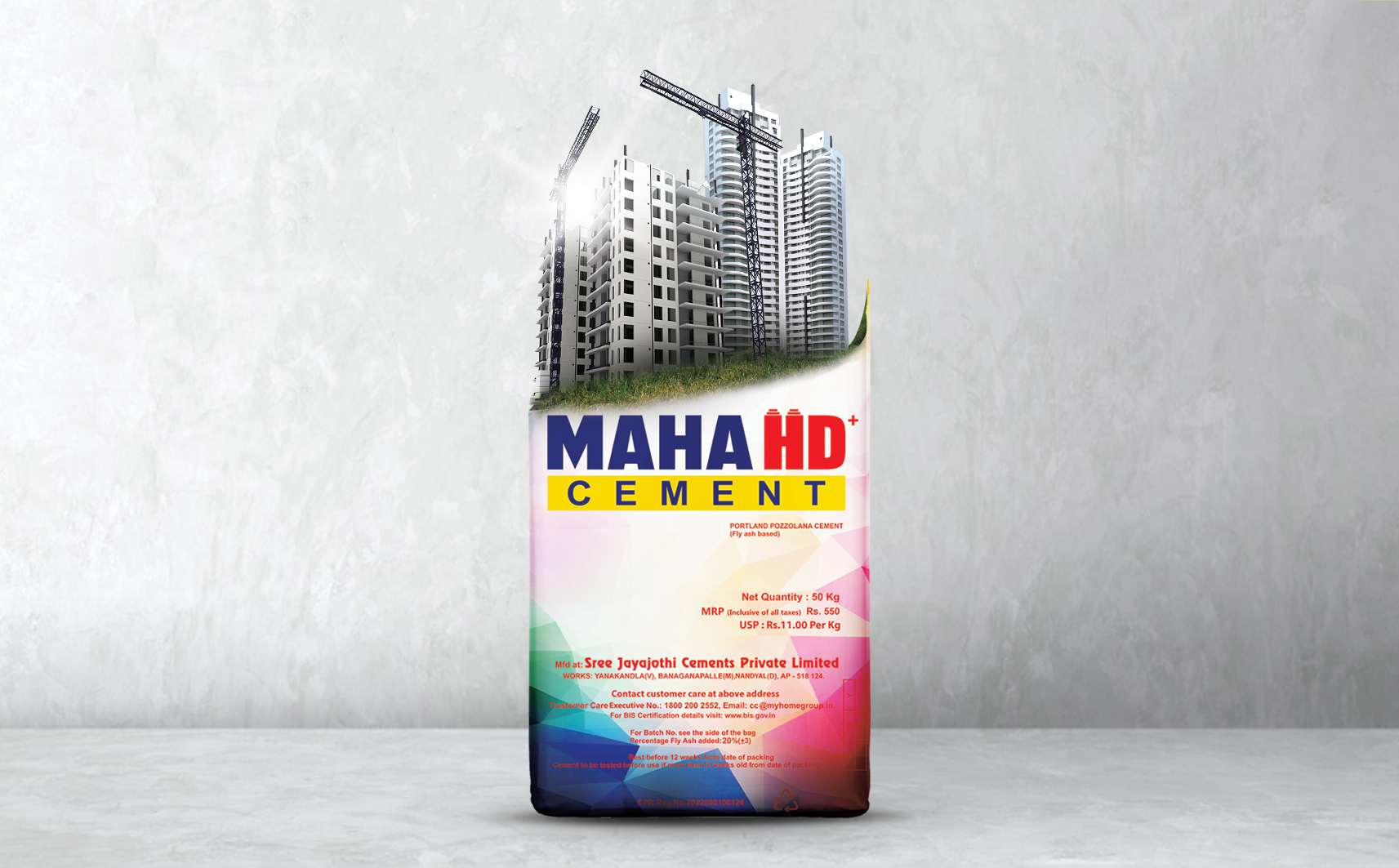 Maha HD+ PPC Cement of Maha Cement