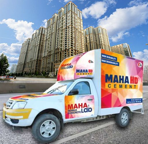 Concrete Testing Van by Maha Cement