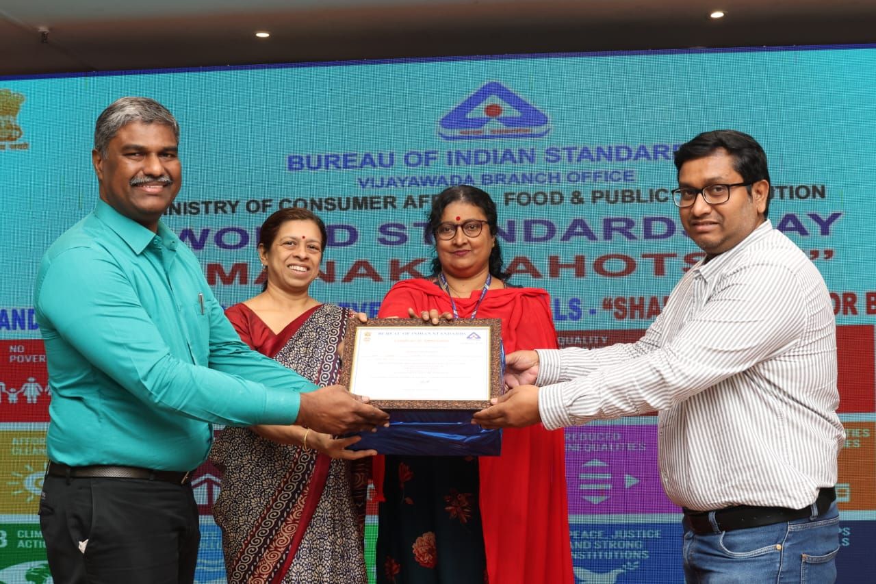 BIS Certificate and Award of Appreciation to Maha Cement